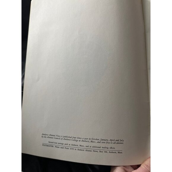 Vtg 1963 Amherst College The Presidential Convocation and Ground Breaking - Picture 3 of 10